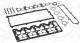 Tetningssett, topplokk - 486.080 ELRING - 02-53146-01, 21-29904-21/0, 418480P