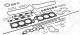 Pakningsett komplett, motor - 564.810 ELRING - 04111-20042, 04111-20043, 01-54310-01