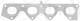 Tetning, eksosmanifold - 761.910 ELRING - 18115-P5M-003, 037-8085, 13110410