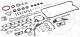 Pakningsett komplett, motor - 966.260 ELRING - 1000B785