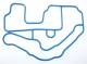 Pakning, termostatkasse - 364.670 ELRING - 8200029741, 01121100, 179662