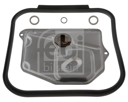 FE08885, Hydraulisk filtersett, automatgir, Filtr olej., FEBI BILSTEIN, A1152700398, A1152770395, A1152770495, 1152700398, 1152770395, 1152770495, 001-20-12290, 0140272002, 02.25.001, 105.108.0018, 10908885, 154098127280, 33256MR, 446.540, 8020067, 8885, 961045, at30049, AZMT-41-050-1108, EG1110HD640, FR2756, FT023, FTA023, FTJ023, H199, HX45, JAPFT023, MX02277406, PM.008.0002, SG1709