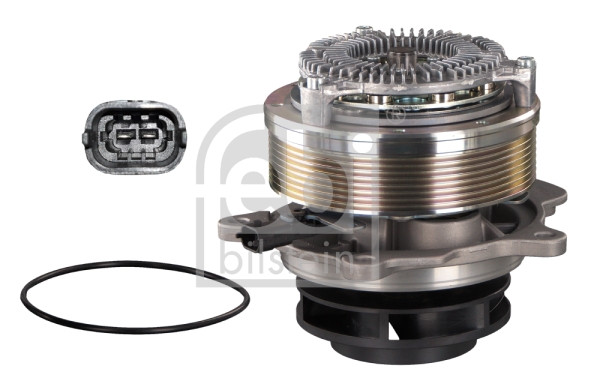 FE101259, Vannpumpe, motorkjøling, Pumpa vodní el., FEBI BILSTEIN, 1949539, 2104577, 053.020, 062000MX1303, 100.162-00A, 12.350.100, 13995DF, 19200119, 19515, 20160911001, 23.06.030, 350066, 405.175, 420049, 520097, 525.06.0024, 5.41139, 5610, 56121, 96155, 980891, D324, DA01.0013, DA949539, IMX0031949539, P9809, PA13255, ROD324, WG1924716, WP5034HD