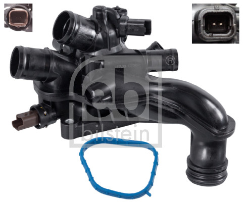 FE107987, Termostat, kjølemiddel, Termostat, FEBI BILSTEIN, 1336.Z8, 9810916880, 001-10-32102, 038-025-0005, 08100087, 10D50520, 1211360, 12974, 13981, 15/2656, 160086710, 18-0433, 1.880.863, 19246, 20C9046-JPN, 20SKV096, 2329TH-2, 23-40154-SX, 2457889, 258.1416.001, 28.0200-4082.2, 28127, 2916341, 30208, 30636, 316T0264, 3300013, 341240, 350572A, 352317001520