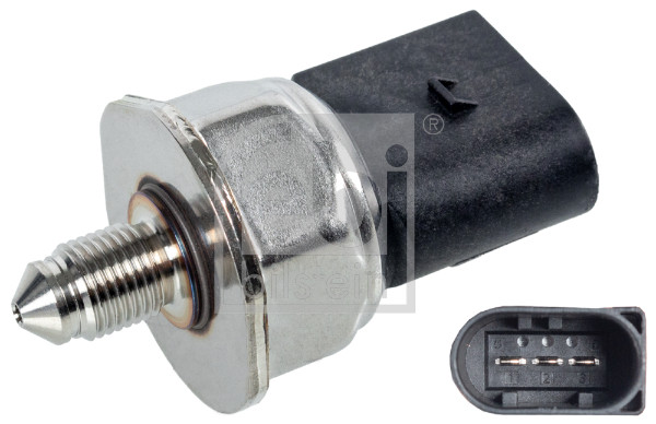 FE171884, Sensor, drivstofftrykk, Ostatní, FEBI BILSTEIN, 04C906054A, 06J906051F, 06J906051E, 06K906051A, 4C906054A, 6J906051E, 6J906051F, 6K906051A, 0261545069, 0261545109, 0906193, 1473606, 15609, 17SKV050, 21-0763, 367183, 3942S0073, 411760012, 5481FB0053777, 551942, 57828, 67010, 70669007, 7.11225.22.0, 7472381, 792023, 8027601MBN, 82381, 84.3071, 901718