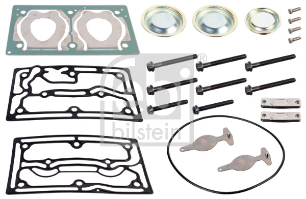 FE172530, Pakningssett, trykkluftkompressor, Těsnění, FEBI BILSTEIN, 22040497, 22040497SK4, 22203109, 22203109SK3, 01.1200.245, 02.03.13.249094, 039.296, 109641, 132510, 146.851-00A, 20473, 206805OEM, 2.44996, 313009, 4127040110, 572621, 67A042, IMX00420889546, LAC1014, RK.01.711, VM82079, VO12.0019, WG2473898, 01.06.085, 01.1300.625, 02.03.13.249095, 096.4352, 109944, 1300250001, 146.852-00A