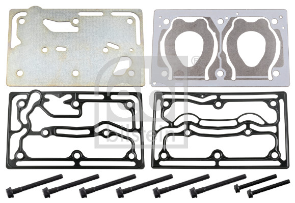 FE179552, Pakningssett, trykkluftkompressor, Těsnění, FEBI BILSTEIN, 21322318, 7421322318, 01.R391.196, 096.987, 1300190160, 24285, 2.94487, 80973, 85-27824-SX, 9125129272, RK.01.352.19, 1300230160, 1300240160, 1700035160, 1700110160, 1700160160