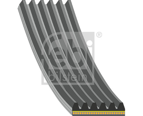 FE180755, Multi-V reim, řemen klínový, FEBI BILSTEIN, J9C14020, LR125406, L8D28620CA, 1102KA6, 33107899, 6KSY1102EX, 6PK1100EST, 6PK1102EXTRA, 6PK1102K, BF0427580200, QBR61102K, VKMV6PK1102R