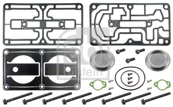 FE183980, Pakningssett, trykkluftkompressor, Těsnění, FEBI BILSTEIN, A0021304615, 0021304615, 072.500, 092.900, 113230, 115366, 4.91827, 77045000