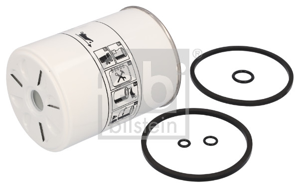 FE22575, Drivstoffilter, Filtr paliv., FEBI BILSTEIN, 1000081001, 1583371, 162000080705, 1906.E2, 2.431.9130.1, 2.4319.130.1, 265-666-02, 2W-3236, 312773457, 32/400502, 7701028181, 78GB9150AA, 836339371, CT6005007410, E148003, E158438, V836339371, 189287M91, 1906.14, 32/400502A, 47377748, 5011306, 6005007410, 72257868, 7701065610, 92GX9150AA, 162000081001, 1896287M91, 5026836, 722578689