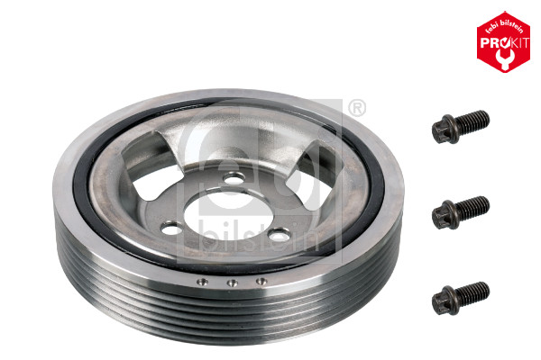 FE33617, Remskive, veivaksel, řemenice klik.hřídele, FEBI BILSTEIN, 03648807, 11237562801, 3648807, V763855180, 03648807S1, 11237562801S1, 3648807S1, V763855180S1, 0515.T2, 11237622909, 0515.T2S1, 11237622909S1, 515.T2S1, 001-10-17516, 03.90187, 05176, 10205, 10255, 15050023, 15-7267, 17-1125, 17/2424, 20-01057-SX, 2156025, 254.1512.005, 30-0131, 3006, 3213B0089, 423958, 5045