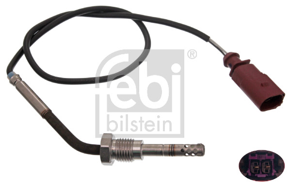 FE49269, Sensor, eksostemperatur, čidlo teploty výf.plynů, FEBI BILSTEIN, 070906088D, 70906088D, 0894254, 1148000116, 1.220.155, 12215, 22.0155, 273-20254, 2803550019380, 30949269, 30SKV130, 32526, 3938E0216, 411420293, 422155, 5481FB0011753, 551907, 6PT010376-951, 70682071, 7452215, 8027654FBN, 82.1110, 92094084, 94396, 9660, 983381, 99061788101, A6120136, AF10064, AS3519