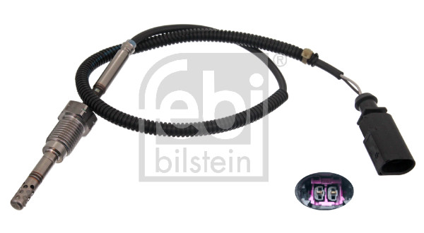 FE49283, Sensor, eksostemperatur, čidlo teploty výf.plynů, FEBI BILSTEIN, 03G906088AS, 3G906088AS, 07.17.104, 0894166, 1148000078, 12164, 12192108, 1.220.139, 137067, 22.0139, 27230, 273-20166, 30949283, 30SKV108, 32346, 3938E0110, 411420250, 422139, 5481FB0011731, 551657A, 68118, 6PT358181-101, 70682060, 707056, 7.08369.63.0, 7452164, 802766HFBN, 82.1059, 88160, 882629106