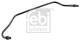 Lufteslange, utligningsbeholder - FE103546 FEBI BILSTEIN - A2115010125, 2115010125, 001-10-26716