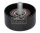 Avbøyningsskive/styrerulle, multi-V reim - FE182316 FEBI BILSTEIN - 25286-03801, 03-1762, 03.82209
