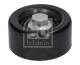 Avbøyningsskive/styrerulle, multi-V reim - FE182316 FEBI BILSTEIN - 25286-03801, 03-1762, 03.82209