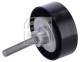 Avbøyningsskive/styrerulle, multi-V reim - FE30859 FEBI BILSTEIN - 1J0145276, 1J0145276B, 6QD145276
