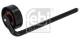 Avbøyningsskive/styrerulle, multi-V reim - FE34474 FEBI BILSTEIN - 047903306B, 047903306C, 47903306B