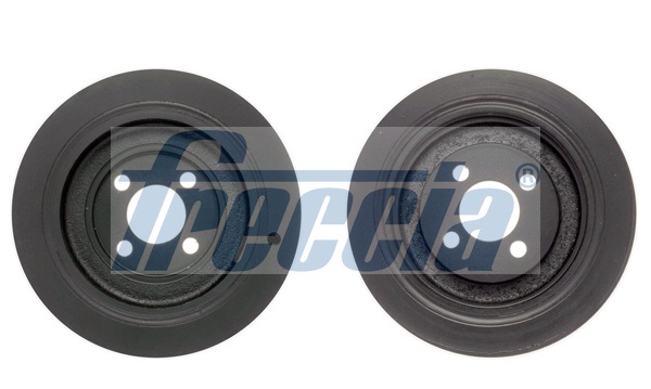 PUL11-128, Remskive, veivaksel, řemenice klik.hřídele, FRECCIA, 0515H3, 10257, 31096, 4201, 658012, 80001019, DP1020, DPF35908, FVD1102, ODP212090, TVD1044