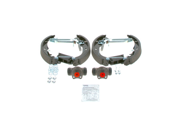 0204114581, Bremsesko sett, Sada brzdových čelistí, BOSCH, 0204113664, 03042010193, 381330B, 381330CH, 510081, 553766, 6089921, 682427, 79KT0037, 853, 8DB355003-421, BK1622, EKIT175, FMK223, OEK343, SPK330700, TK1914, 03052010193, 391330B, 554614, 685427, 8DB355004-191, GSK1622, OPK343, 03052051193, 5216223, 554715, 8DB355005-211, 5316229