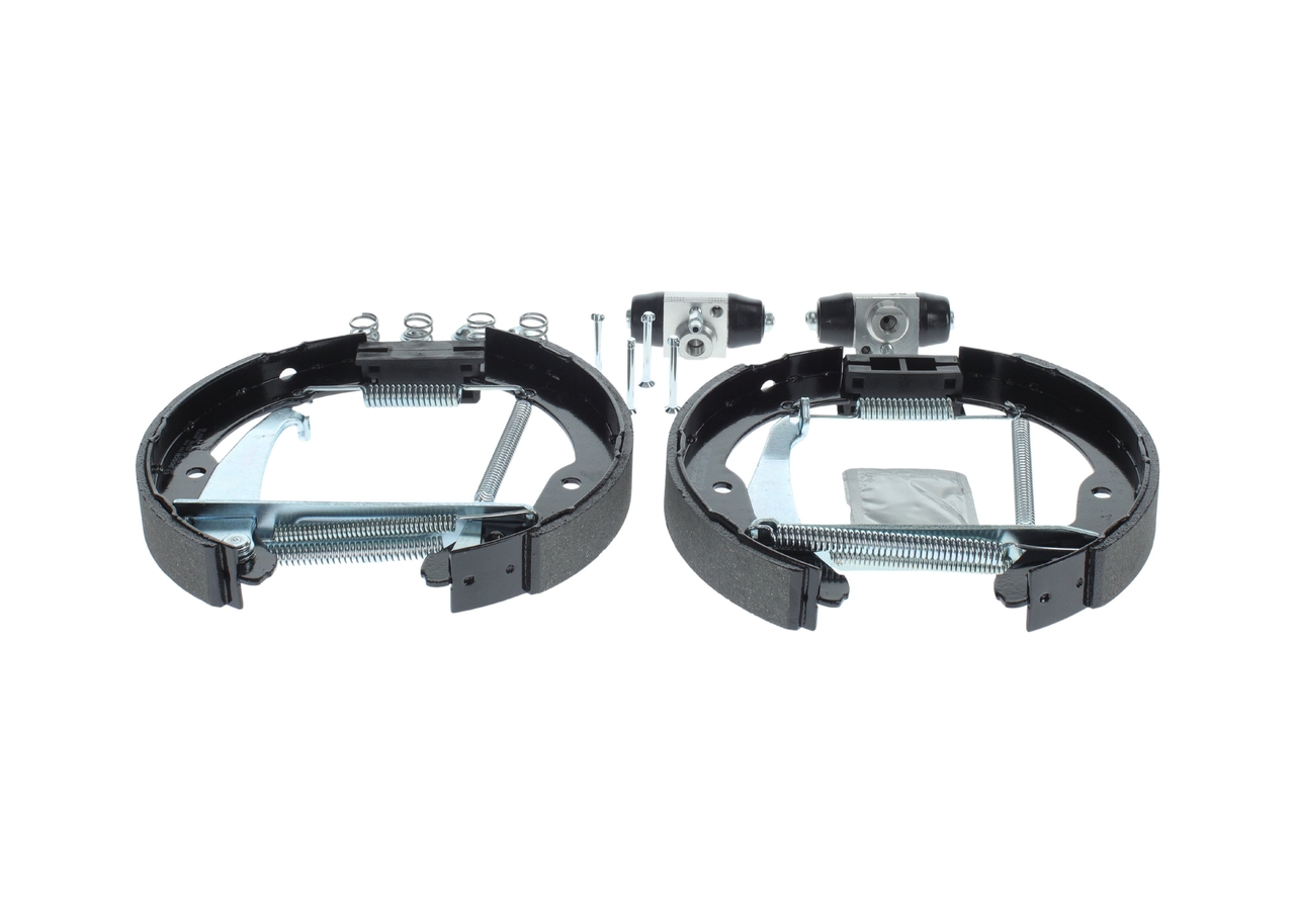 0204114635, Bremsesko sett, Sada brzdových čelistí, BOSCH, 1U0698511, 0204113740, 03052069203, 510147, 553881, 682558, 79KT0073, 8DB355004-721, GSK1406, OPK516, 554754, 8DB355005-251