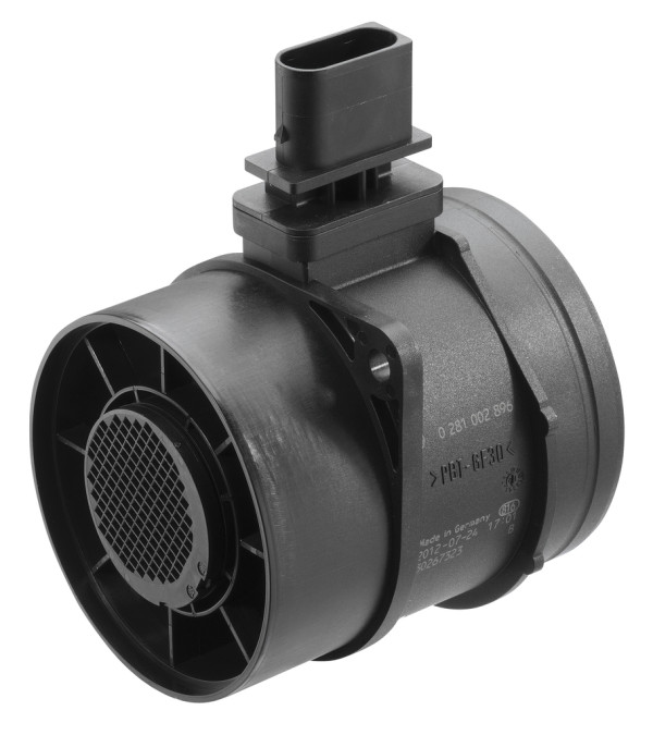 Luftmassemåler - 0281002896 BOSCH - 0281002896U3D, 2E0906461C, 53013673AA