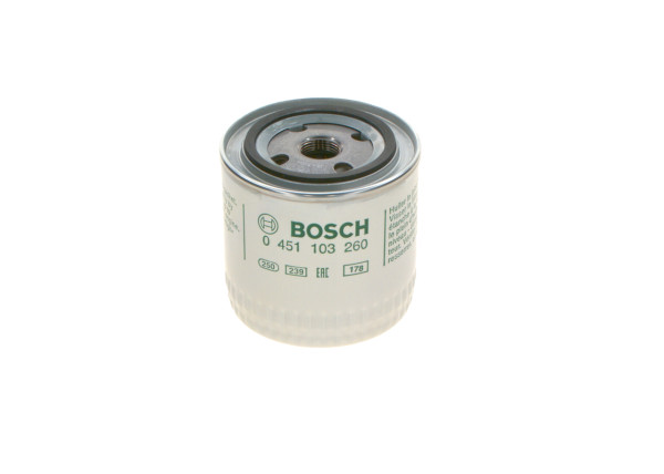0451103260, Oljefilter, Olejový filtr, BOSCH, 118796, 30887496, 97049708, 193309, 3473645, 34736454, 2340000, 4149, BC1294, DO945, EOF040, FT5284, FX0119, H10W14, LS112, LS280A, MH3396, OC276, OP538, PH2992, R307, S3458R, W92038, WL7244, Z1235, 2345800, BC1349, FX20030, H17W17, OC313