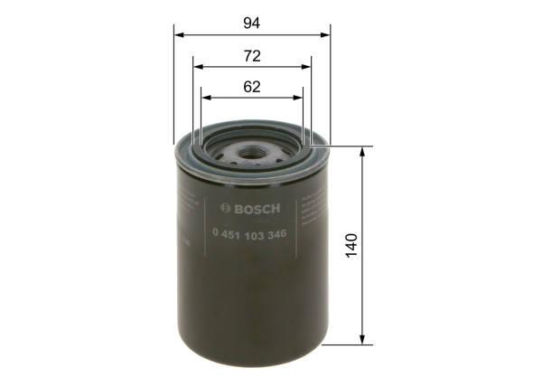 0451103346, Oljefilter, Olejový filtr, BOSCH, 0005150017, 0009830607, 0012000001, 02205517, 028115561E, 068115561B, 0812684, 114932108, 12101340128, 1328126, 1354828, 1470819, 1500917, 1520865012, 1621210M1, 1621224M1, 2090736, 2100284, 21785821, 244191501, 25010441, 264030, 2-97182-282-0, 405416136, 5221313, 5721190, 5926021, 60541180002, 731094, 90110720301