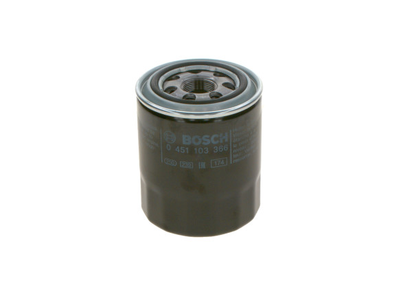 0451103366, Oljefilter, Olejový filtr, BOSCH, 2630042030, 2630042040, K55114302, OK55114302, 0K55114302, 2630042060, 263104A000, 263104A010, 263304A000, 263304A001, 263304X000, 2318, 2347200, ADG02117, CHY11003, ELH4376, F026407084, FOK05S, FT6029, FT6032, H10W19, HO607, J1310302, LF16227, LS935, OC526, OC540, OP6324, PH10127, R720