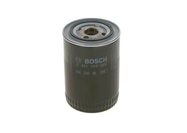 0451104066, Oljefilter, Olejový filtr, BOSCH, 0001140201, 01160024, 061584009, 1160024, 11700375, 1174418, 1500837, 1R0734, 220002418, 25011124, 2680600298, 286830, 2999976M1, 2999976MI, 401503037071, 40600493, 4115059, 5001846637, 5106133, 5339647601B, 6002116230, 6005024443, 605411880009, 61584009, 637122, 7101070332, 711922853, 73403481, 7995000510, 8300001024