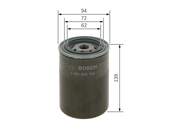 0451203194, Oljefilter, Olejový filtr, BOSCH, 1034065M91, 11676060, 2654342, 4840740, 5000044064, 6810515130, 7W2327, 83963907, AEU2218L, DJ11909, E3540049M91, E7NN6714AA, K466201, PF939, 11676060300, 265403, 2654343, 2654403, 526249, 87800083, GFE169, SC, V94DD6714AA, 265407, 2654404, 5019924, 554329, X16, 2654405, 2704880M1