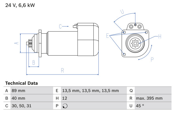 0986015670, Starter, Startér, BOSCH, 0028115089, 5000785288, 5000791383, 5001014196, 5001014227, 5001853707, 5001853710, 5010096027, 5010306777, 5010306910, 5010480434, 5010480435, 5010508379, 5830000132, 5830000632, 0001417053, 8EA730204-001, CS1325, D13E107, DRS5670, LRS00640, M009T60371, 19024080, 8EA737183-001, CS1348, D13E107TE, LRS00641, M009T60671, 8EA738173-001, CS688