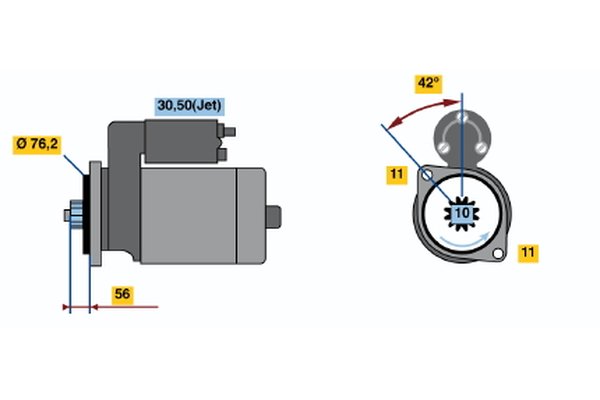 0986016980, Starter, Startér, BOSCH, 02A911023J, 02A911024B, 02A911024D, 02A911023JX, 02A911024, 02A911024G, 02A911024X, 0001124001, 8EA737147-001, CS974, D7RS130, DRS6980, LRS00977, 0001124002, D7RS30, LRS977, 0001125007, 438076, 0001125008, 455927, 0001125042, 455939, 0001125043, 0986017460, 1986S00810