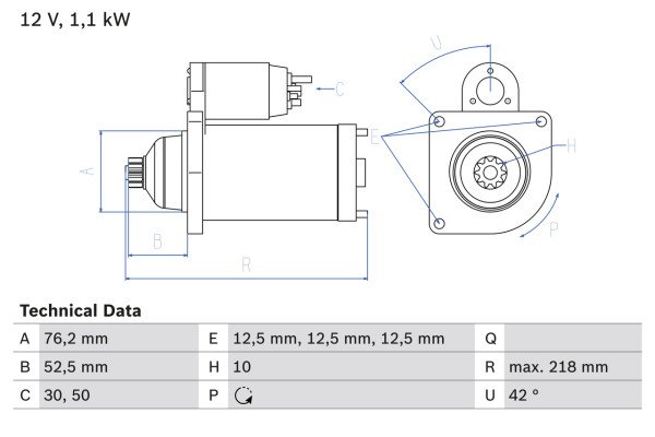 0986020240, Starter, Startér, BOSCH, 02Z911023E, 02Z911023G, 02Z911023EX, 02Z911024P, 02Z911023GX, 0001121408, 8EA738157-001, CS1294, D6GS11, DRT0240, LRS01676, MSN2102, 0001121409, D6GS11M, LRS1676, 1986S00789, 438171, 458213