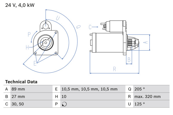 0986021190, Starter, Startér, BOSCH, 1387383, AELD021, AFLF189, 1387383R, AELF189, 0001231017, 8EA738258-081, CS1382, DRT1190, LRS02176, 0001231045, LRS2176, 0001263001, 0001263002, 0986021193, 1986S10074