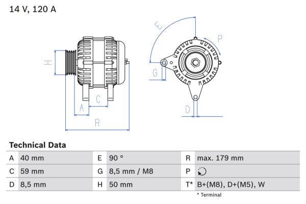0986038950, Dynamo, Generátor, BOSCH, 021903017B, 028903025R, 95VW10300GA, 028903018C, 028903018CX, 028903025RX, 037903023F, 0120465020, 8EL731689-001, A13VI293, CA828IR, DRA8950, LRB00175, MAR5504, 0123505005, 2542584, LRB175, 0123510001, 437369, 0123510006, 0123510034, 0123510054