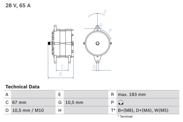 0986039490, Dynamo, Generátor, BOSCH, 1336136, 1394969, 1409378, 1409380, 1749769, 571416, 571438, 571498, 0120468131, 081768131, 41020, 8EL737195-001, AAN3110, CA1148IR, DRA9490, 0986039490, 11209420, 19025114, 0986039493, 1986A01360, 6033GB3033, 6033GB3034
