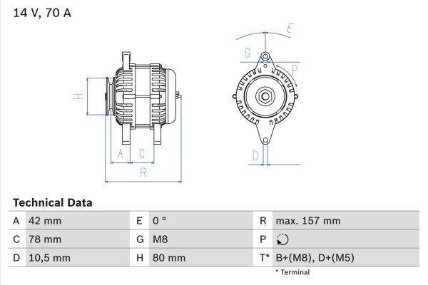 0986040850, Dynamo, Generátor, BOSCH, 1959007, 231007F000, 231007F001, 0123310033, 437715, 8EL737548-001, DRB0850, JA1364IR, LRA01712, 0123310051, LRA1712, 1986A01475