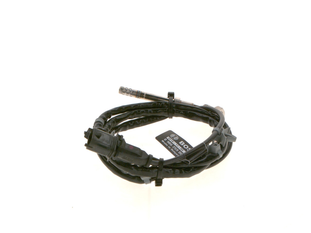 0986259007, Sensor, eksostemperatur, Čidlo, teplota výfukových plynů, BOSCH, 55566086, 1473918, 172000143010, TS30023