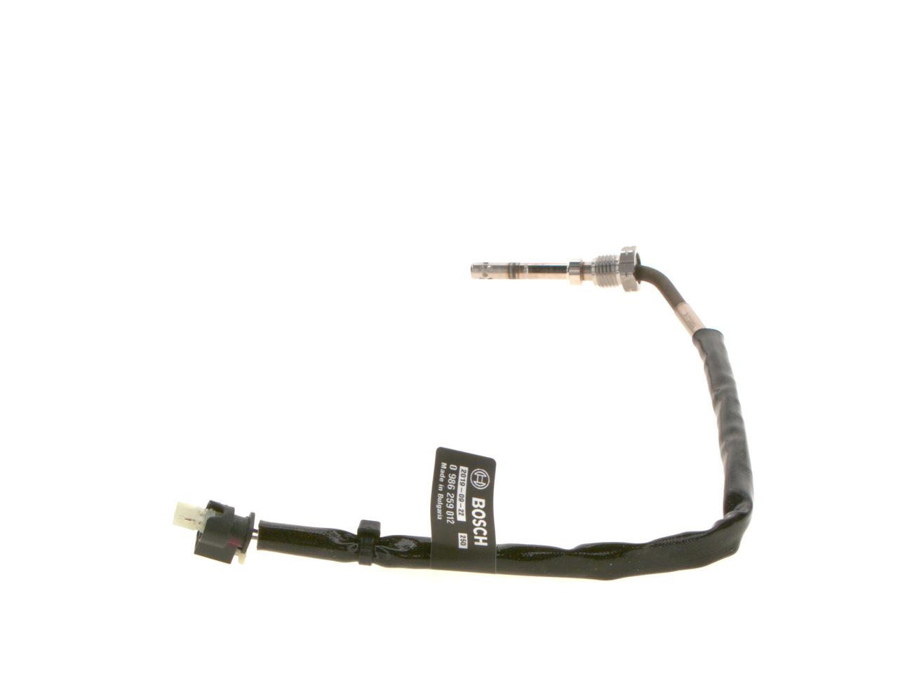 0986259012, Sensor, eksostemperatur, Čidlo, teplota výfukových plynů, BOSCH, 137005, A0009056404, 257005, A0081532228, 0009056404, 0081532228, 1473951, 172000061010, 6PT014495-031, 708369060