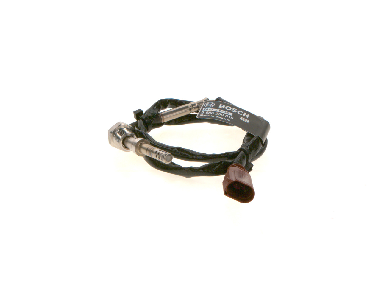 0986259015, Sensor, eksostemperatur, Čidlo, teplota výfukových plynů, BOSCH, 03L906088AJ, 137001, 03L906088BA, 03L906088C, 2507001, 03L906088N, 1473940, 172000011010, 6PT014494-041, 708369010, TS30037