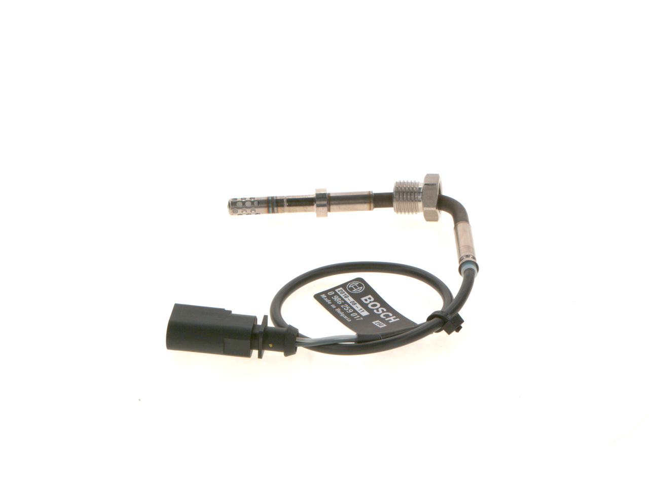 0986259017, Sensor, eksostemperatur, Čidlo, teplota výfukových plynů, BOSCH, 059906088A, 137025, 2507025, 172000037010, 708369130