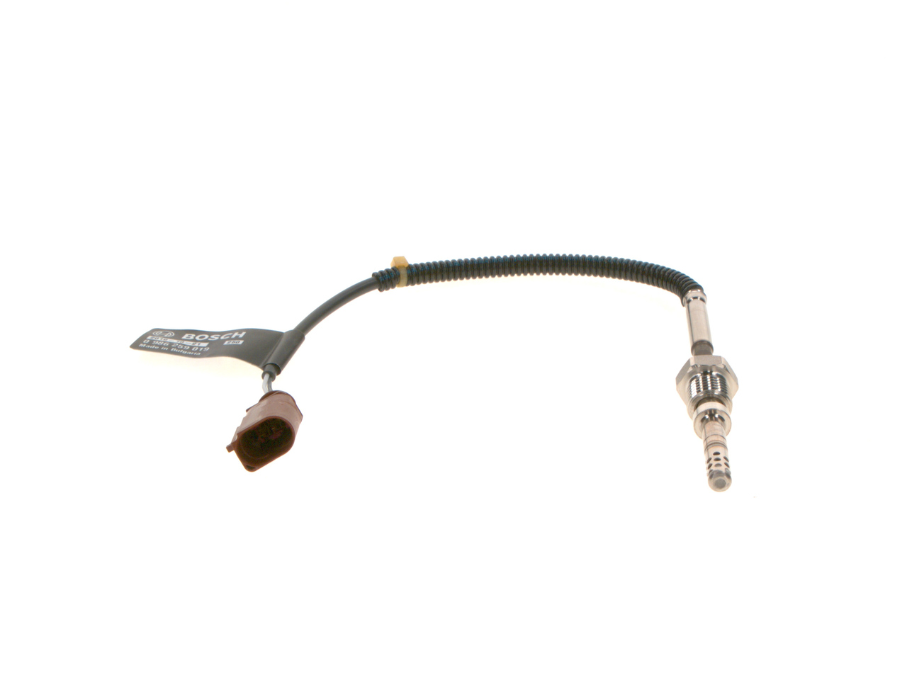 0986259019, Sensor, eksostemperatur, Čidlo, teplota výfukových plynů, BOSCH, 03L906088E, 137044, 2507044, 1473949, 172000029010, 6PT014494-721, 708369160, TS30083