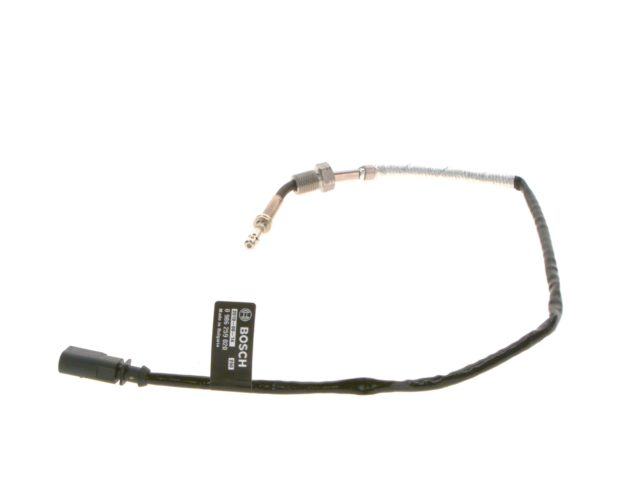 0986259020, Sensor, eksostemperatur, Čidlo, teplota výfukových plynů, BOSCH, 04L906088AE, 137072, 04L906088DQ, 04L906088HT, 04L906088, 1473941, 172000241010