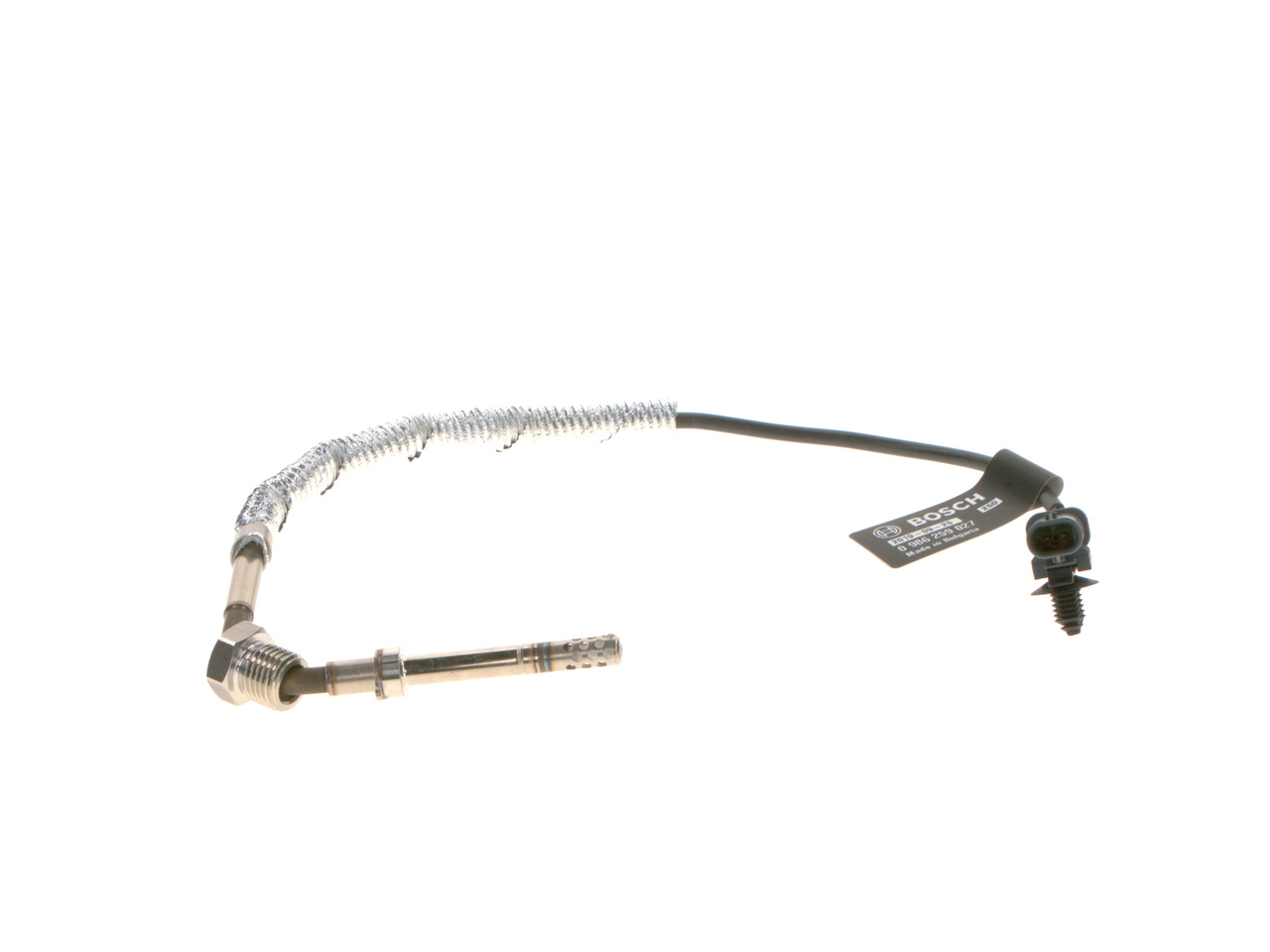 0986259027, Sensor, eksostemperatur, Čidlo, teplota výfukových plynů, BOSCH, 137056, 31303026, 2507056, 31319842, 31370468, 31431049, 172000117010