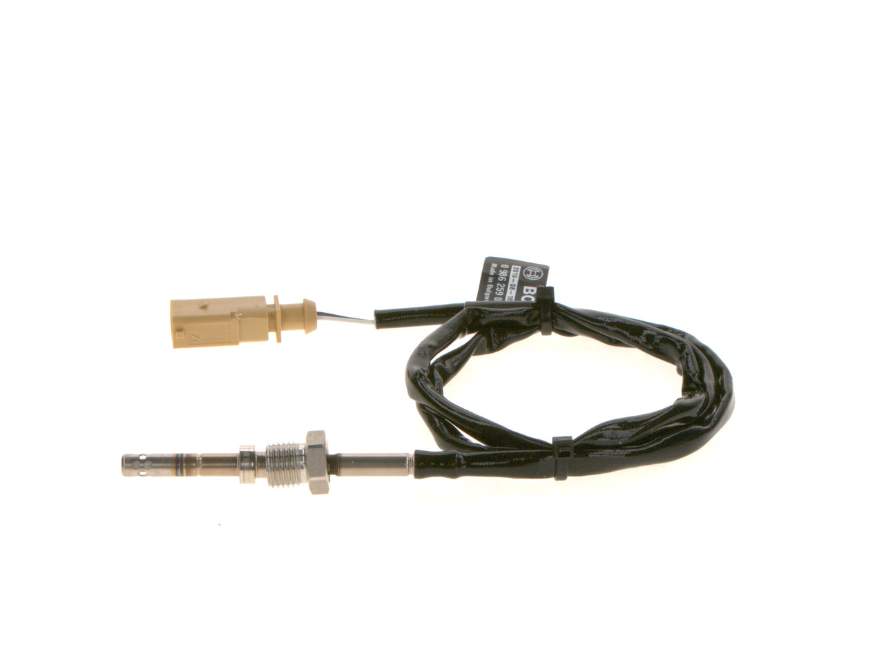 0986259028, Sensor, eksostemperatur, Čidlo, teplota výfukových plynů, BOSCH, 03L906088AT, 137049, 2507049, 1473932, 172000065010, 708369190, TS30082
