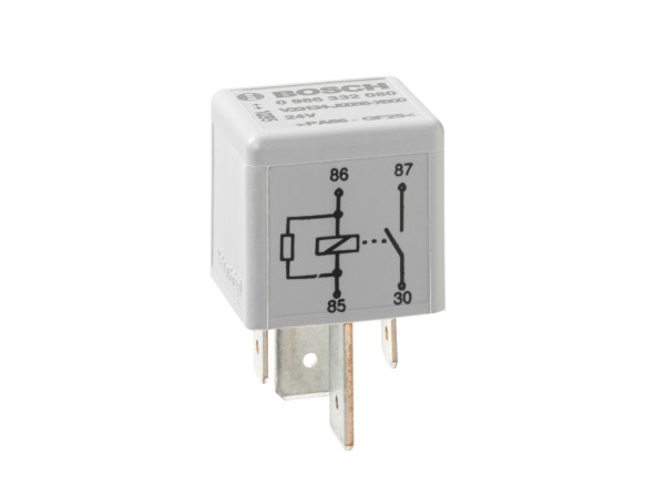 Relè, arbeidsstrøm - 0986332080 BOSCH - 0000097103581, 0867512, 1407909
