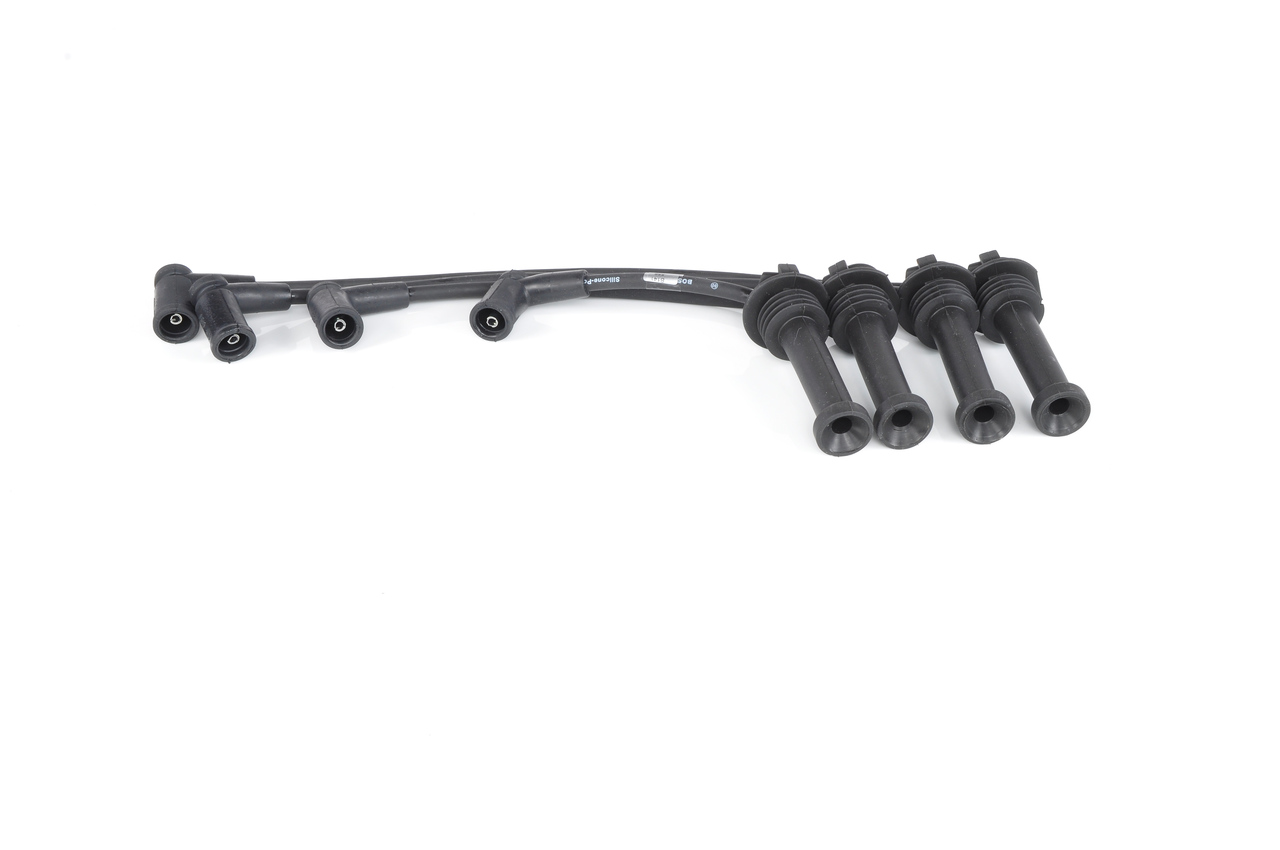 0986357141, Tennplugg kabelsett, Sada kabelů pro zapalování, BOSCH, 1052493, 1092379, 1114743, 1114744, 1114745, 6596257, 6596258, 6596259, 6596260, 800189, B141, DKB417, RCFD808, ZEF1116, ZK1890, 800190