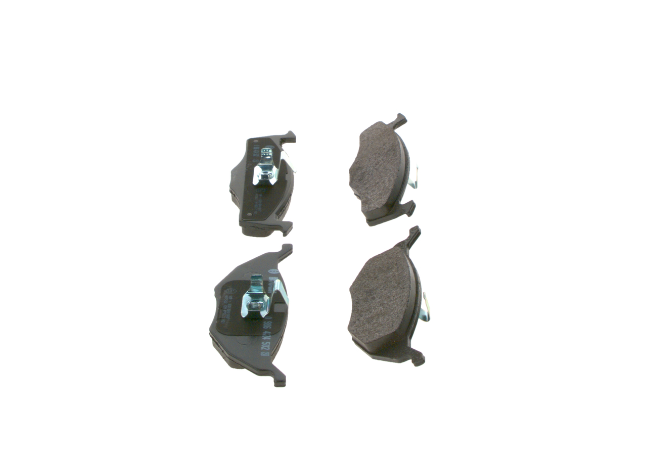 0986424502, Bremsekloss sett, Sada brzdových destiček, kotoučová brzda, BOSCH, 6E0698151, 05P776, 13046071772, 181373, 2339402, 271800, 301735, 3540, 573040B, 573040J, 6113752, 71800, 8DB355008-481, BP1224, FDB1517, GDB1375, LP1675, MDB2057, P85055, PAD1379, T1156, 181373400, 2339414505, 271820, 598735, 607177, P85055N, 671735