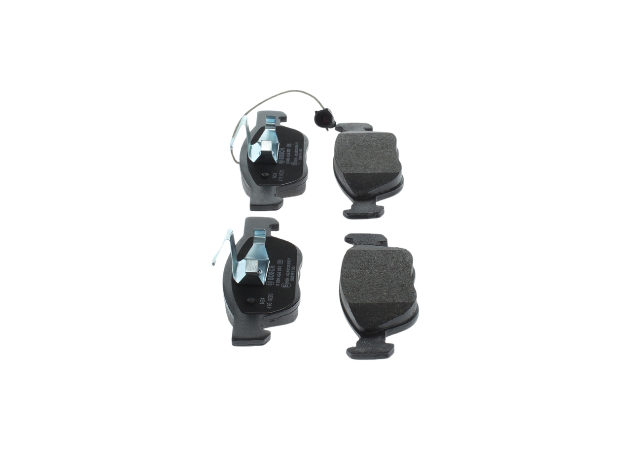 0986424593, Bremsekloss sett, Sada brzdových destiček, kotoučová brzda, BOSCH, 71753042, 9947630, 9951067, 9949048, 05P1076, 13046070652, 181124, 2192701, 258711, 302449, 571883B, 571883J, 58721, 6112902, 61453, 635081, 8DB355007-901, BP861, DP23018, FDB1056, GDB1290, LP1586, MDB1734, PAD893, T1095, 05P646, 181282700, 2192802, 258721, 598041